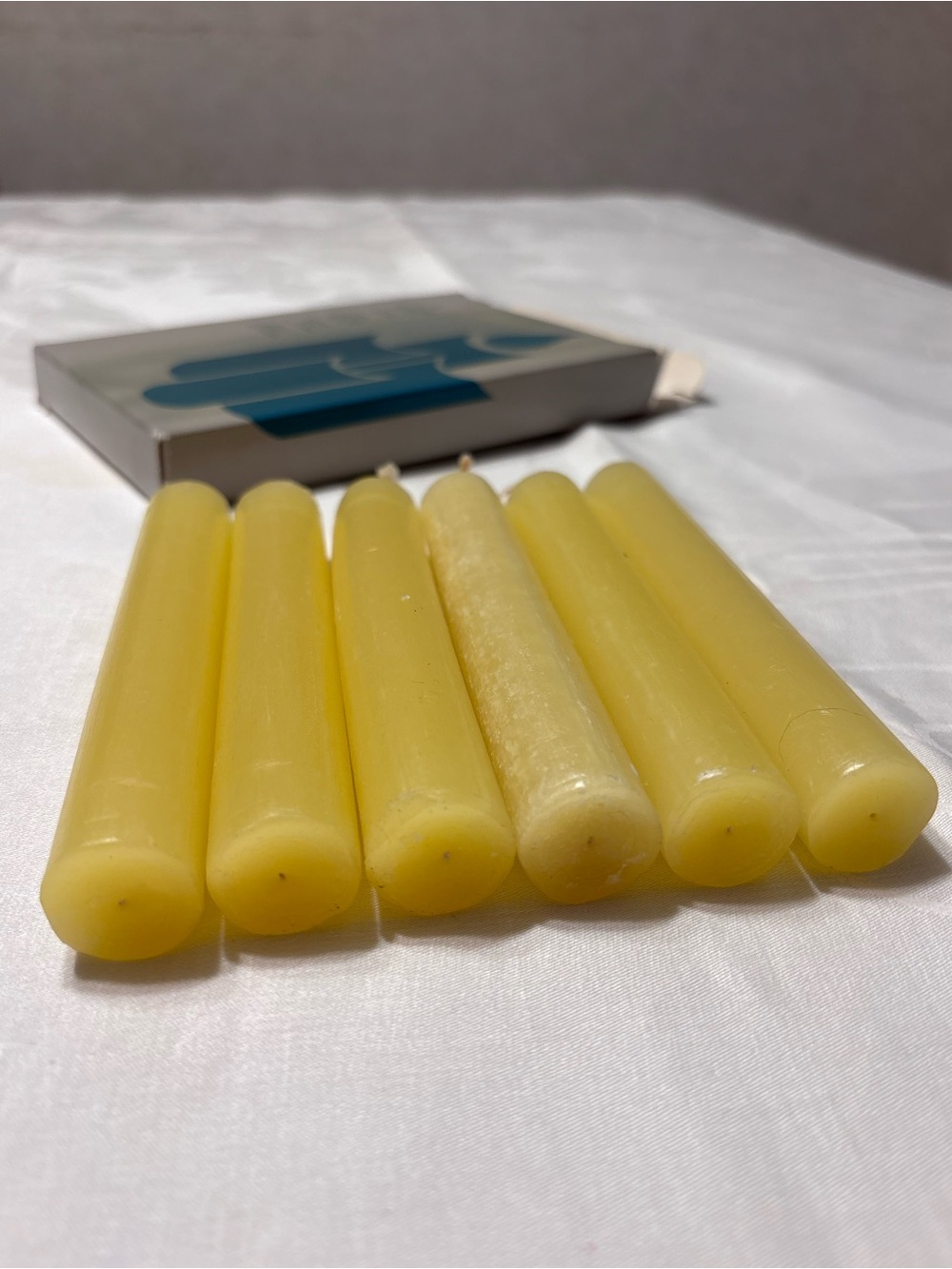 Vintage PartyLite A0211 Spiced Vanilla Utility Candle Refills – Set of 6 - Picture 8 of 13
